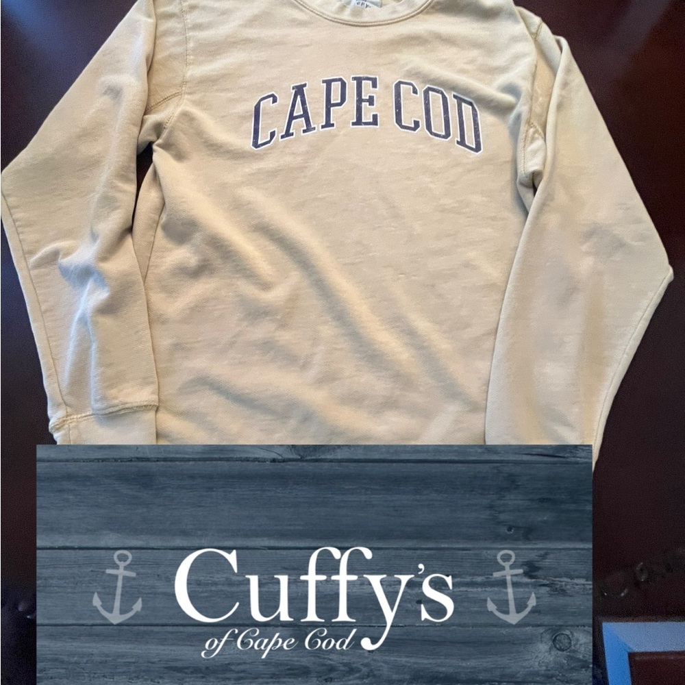 Cuffy’s Cape Cod Yellow/Beige Men's Sweatshirt